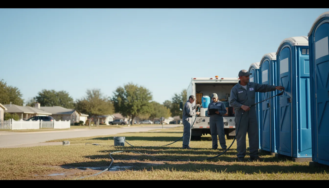Long-Term Portable Toilet Rental in Holcomb, KS near me
